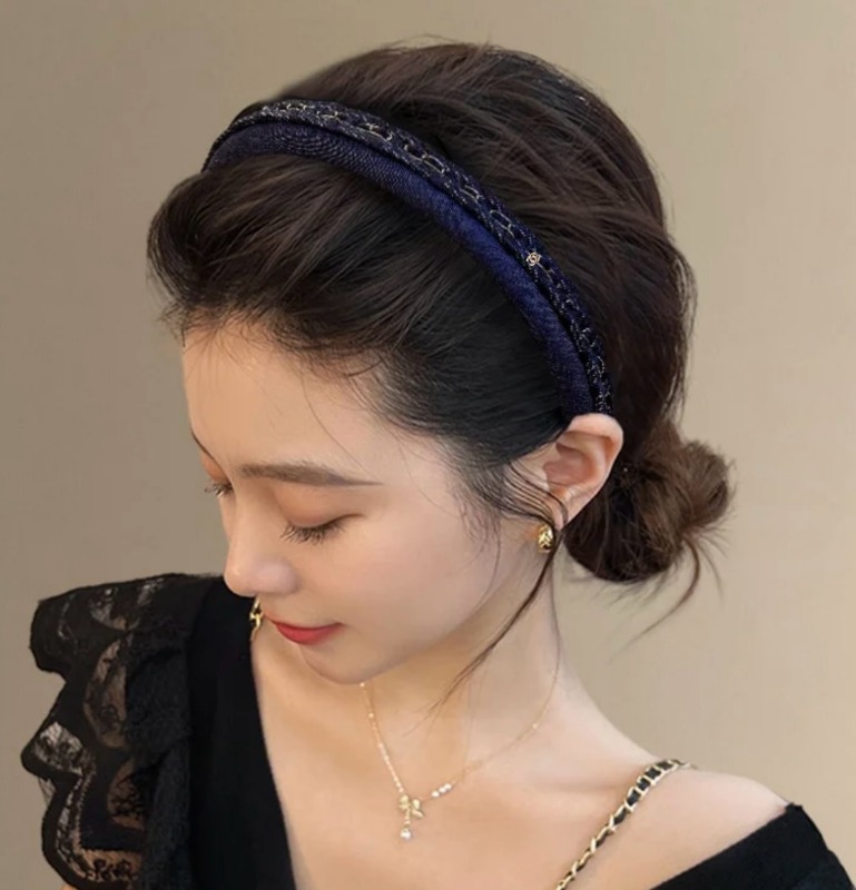 샤넬 26 뉴 더블 c 헤어밴드