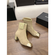 샤넬 2026 청키힐 스퀘어 토 앵클부츠 6cm