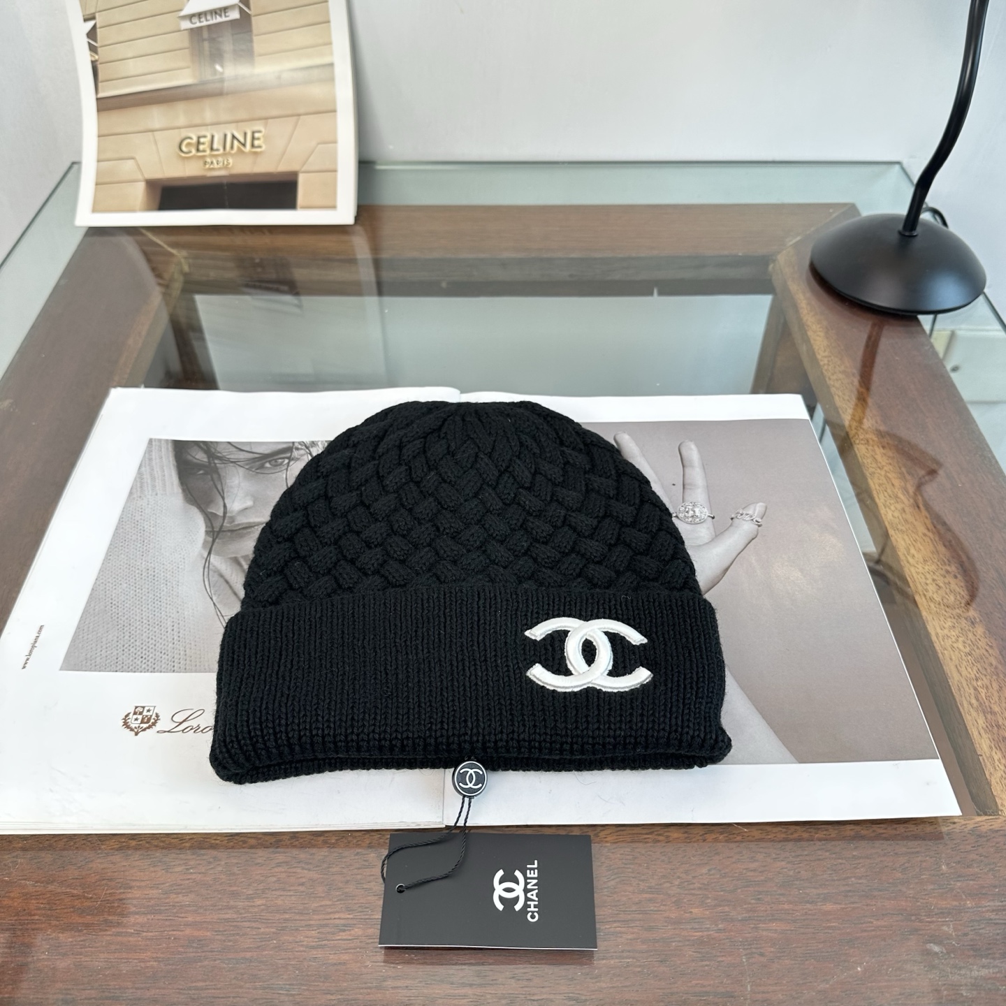샤넬 신상 니트 비니