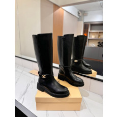 발렌티노 V로고 라커 하이부츠 4cm