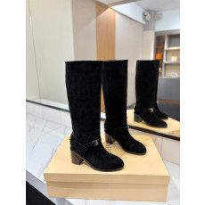 발렌티노 V로고 시그니처 하이부츠 8cm