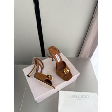 지미추 에메리 스톤 힐 샌들 9.5cm