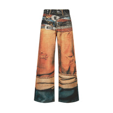 아크네스튜디오 프린팅 데님 재킷