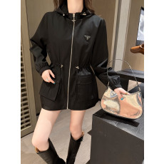 프라다 2026FW 신상 후드 자켓