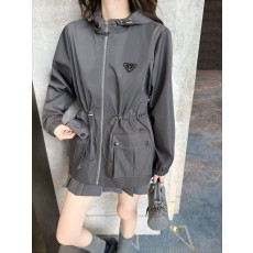 프라다 2026FW 신상 후드 자켓