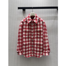 샤넬 2026FW 신상 체크 트위드 셔츠
