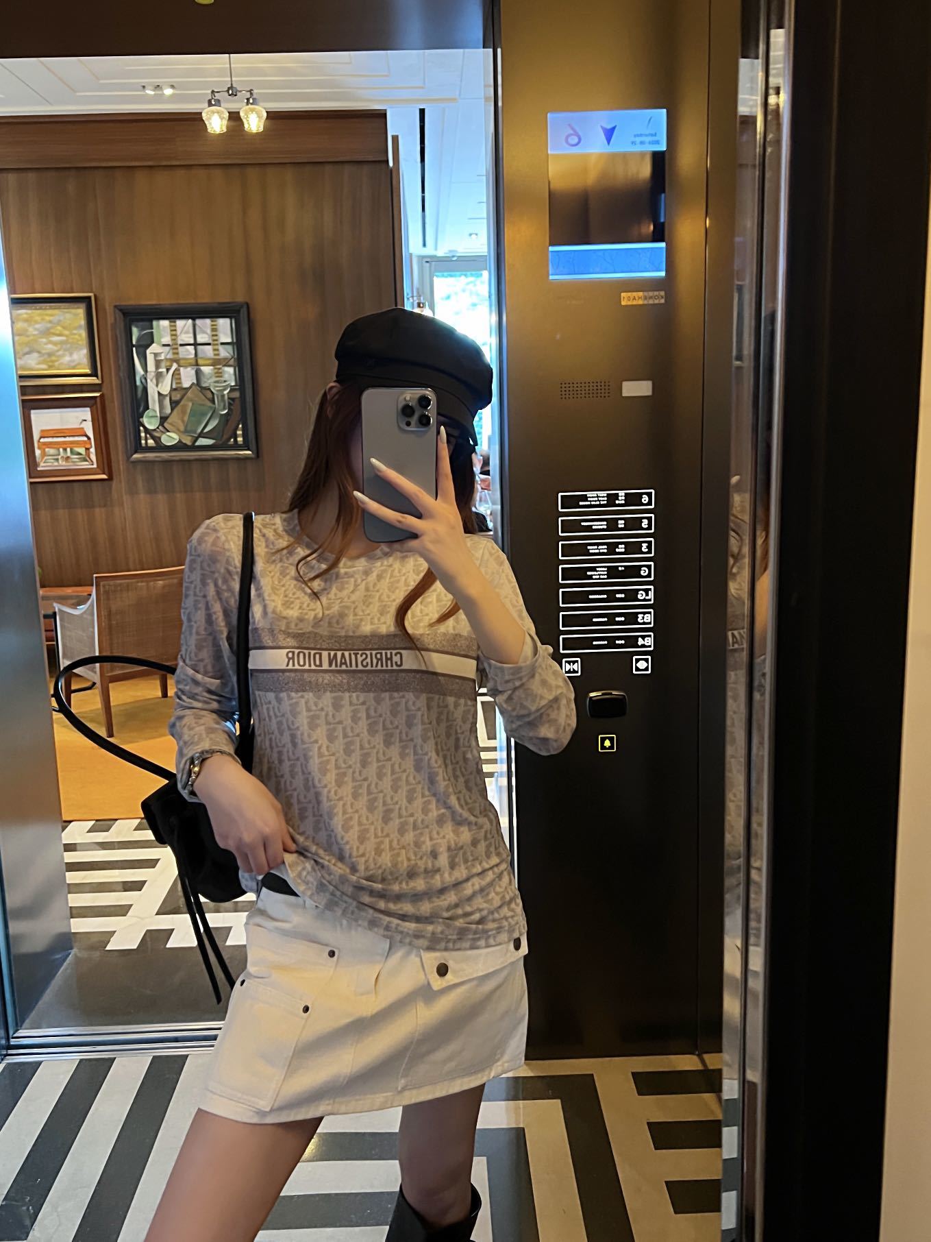 디올 2026FW 신상 시스루 긴팔