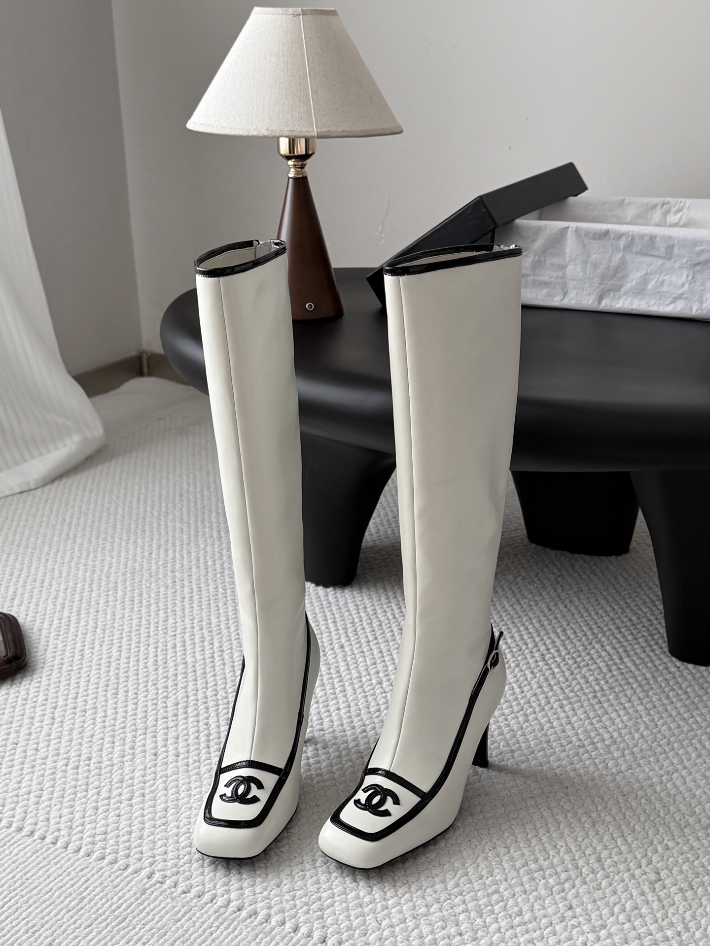 샤넬 26B 가을 겨울 하이부츠 8.5cm