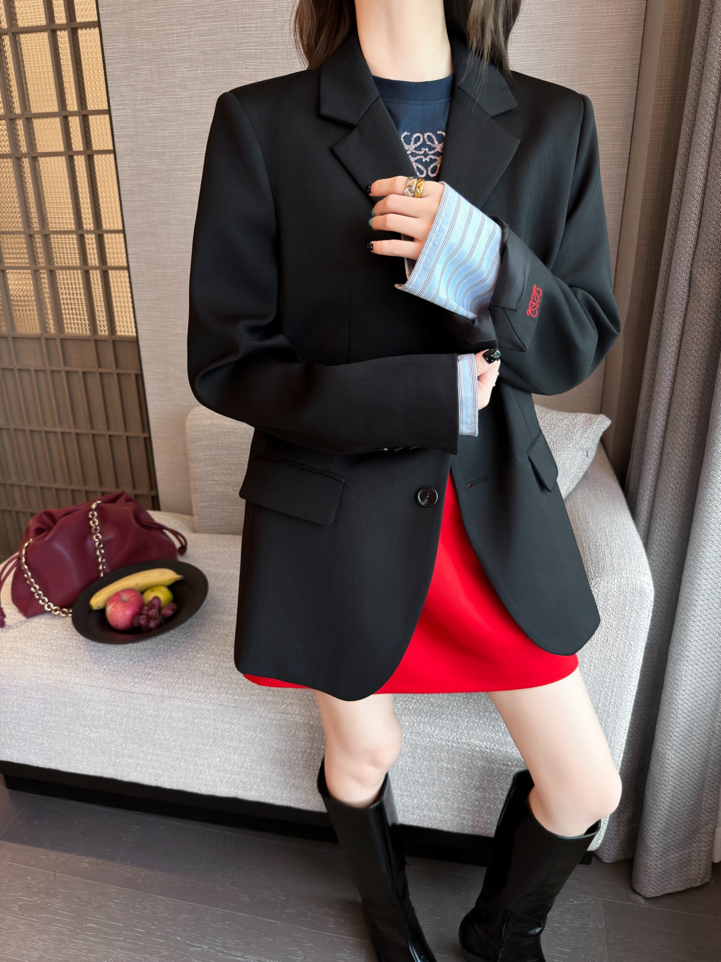 로에베 2026FW 신상 테일러드 자켓