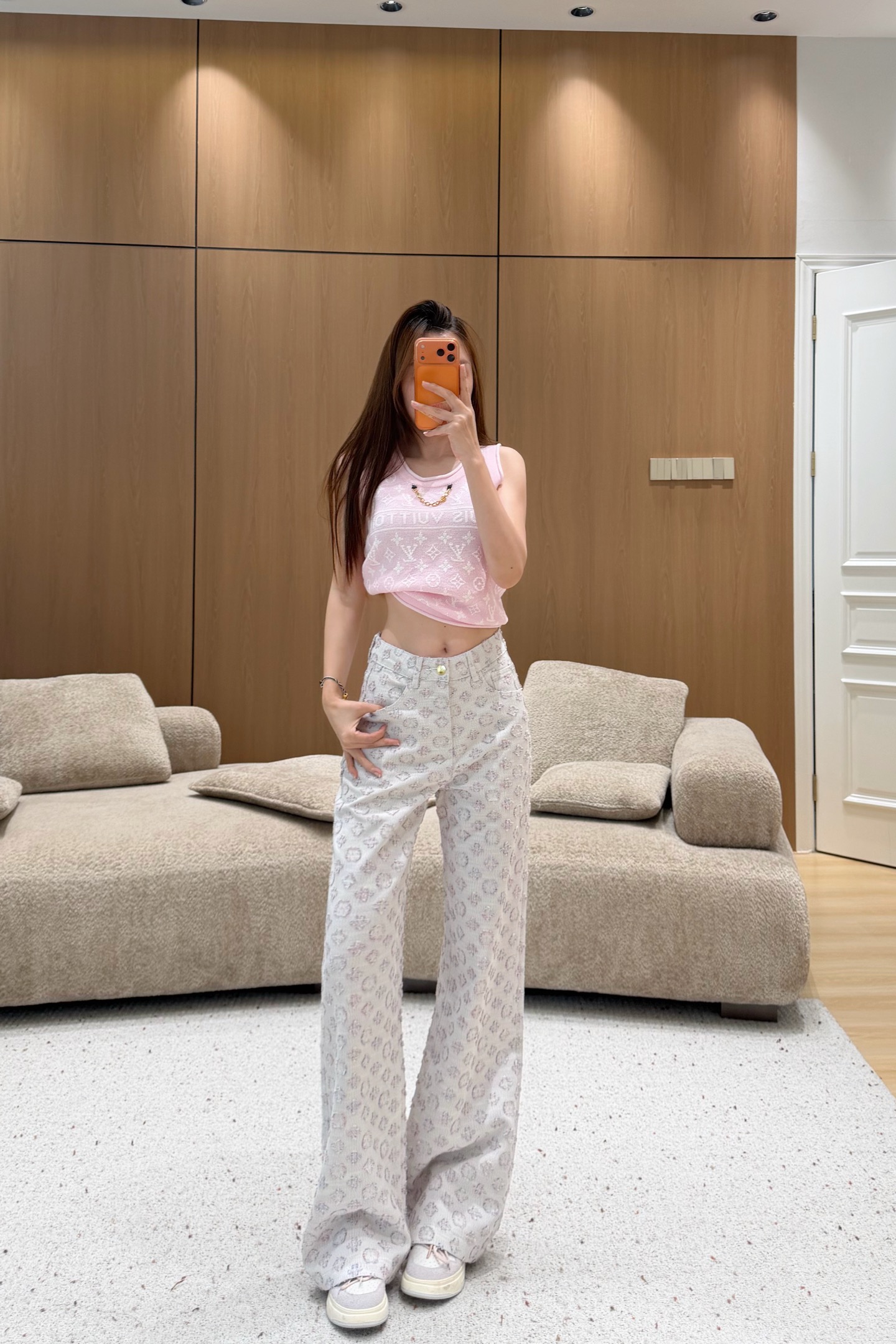 루이비통 2026FW 신상 데님 팬츠