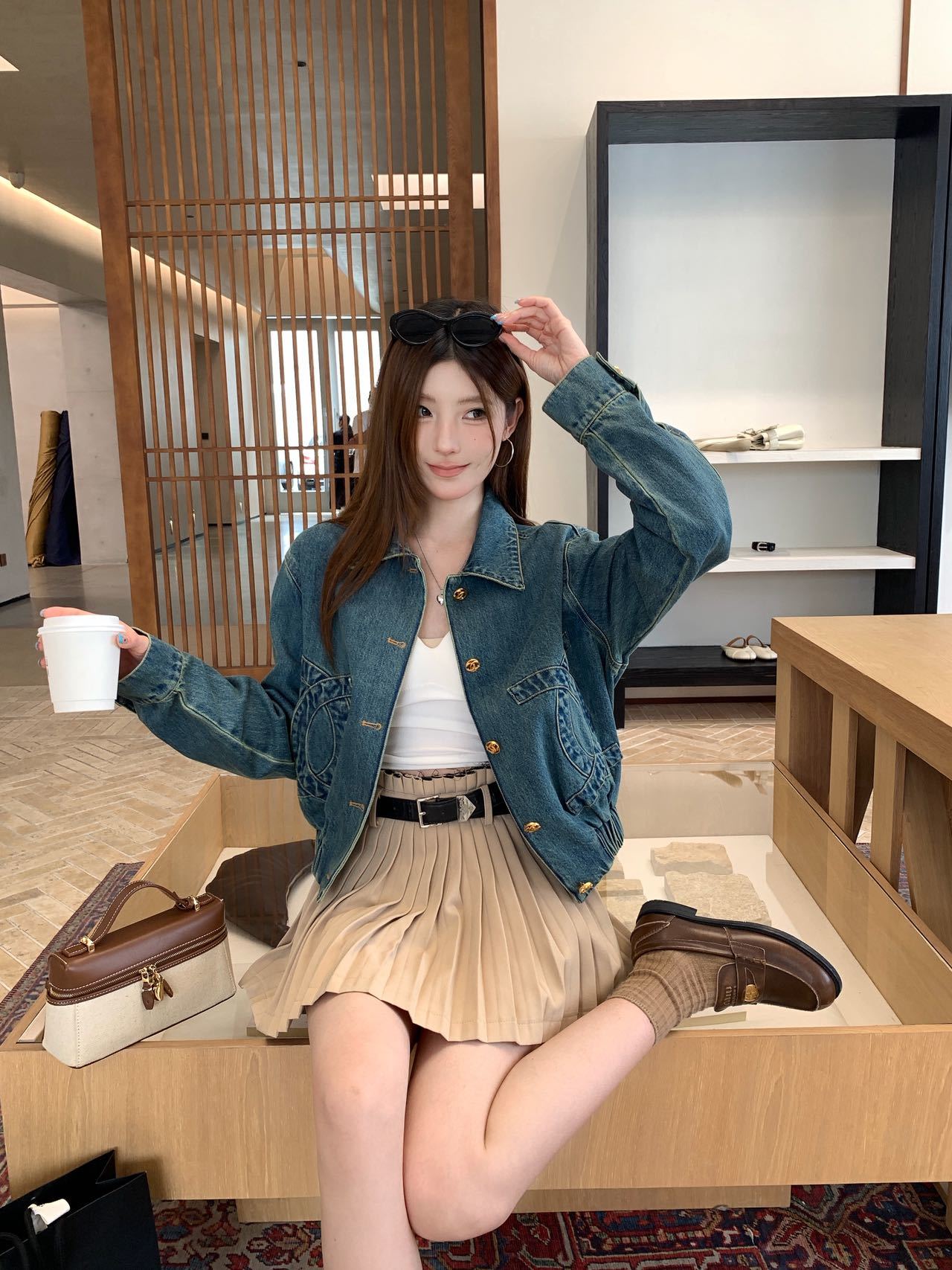 샤넬 2026FW 신상 데님 자켓