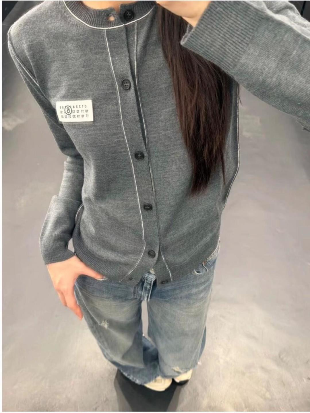 마르지엘라 2026FW 신상 니트 가디건