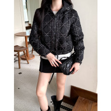 디올 신상 후드 퀼팅 숏 자켓