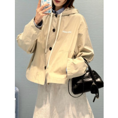 미우미우 26SS 가을 신상 후드 자켓