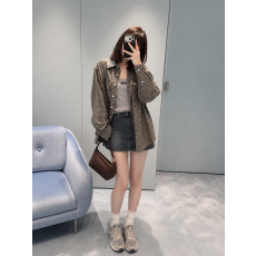 미우미우 26 가을·겨울 신상 체크 셔츠