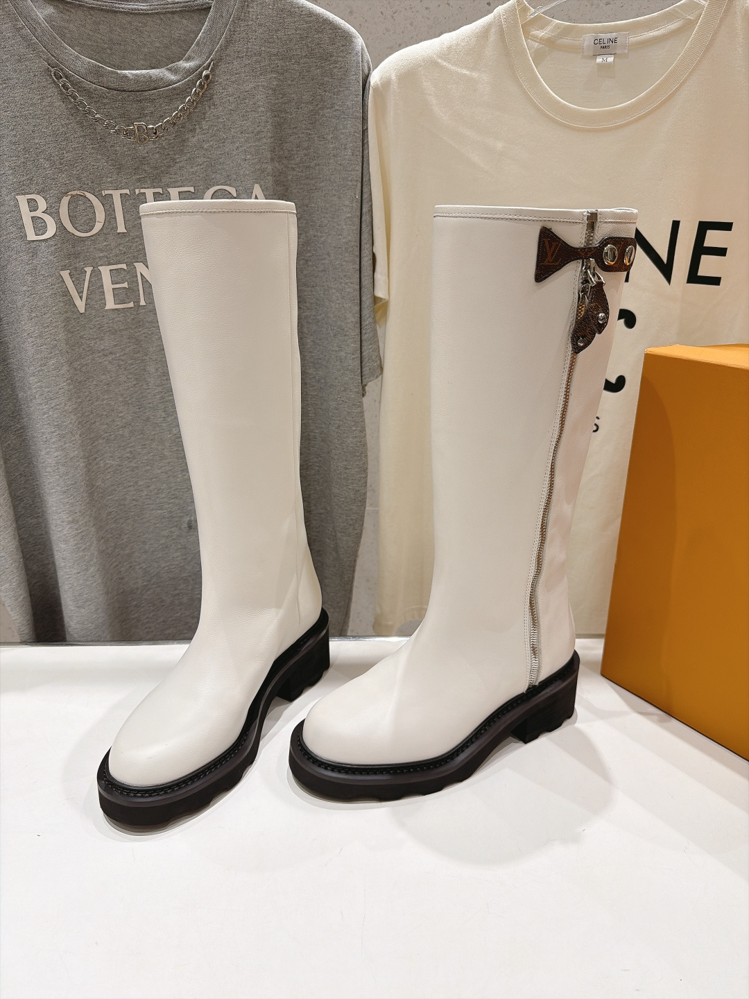 루이비통 LV 보부르 하이 부츠