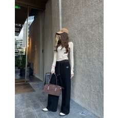 프라다 2026FW 신상 롱 팬츠