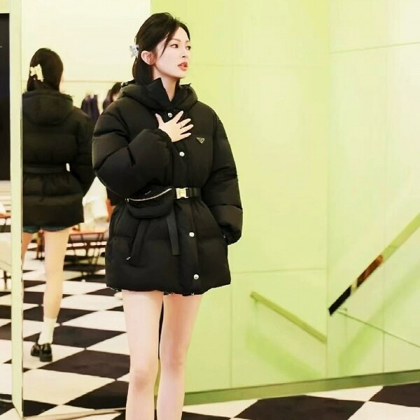 프라다 리나일론 재킷 다운 29X966